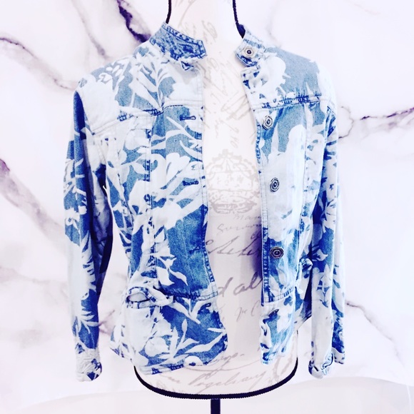 Chico's Jackets & Blazers - Chico’s Blue 1 Medium Denim Jacket Women’s
